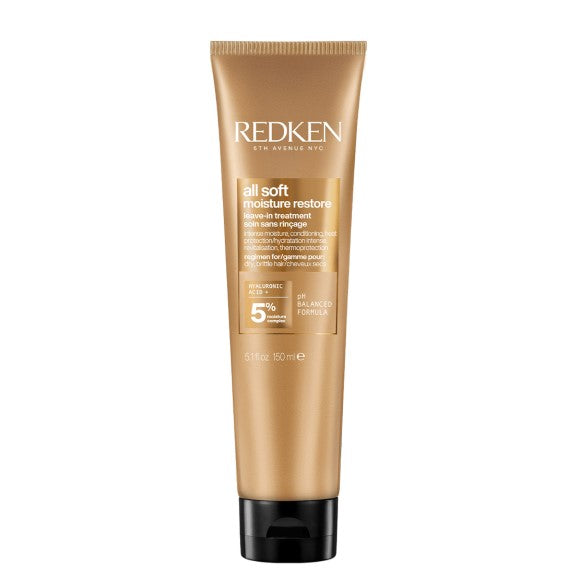 Redken, all soft, moisture restore